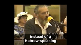 Rabbi Meir Kahane on Turn the state of Jews into the Jewish state 00:00:12